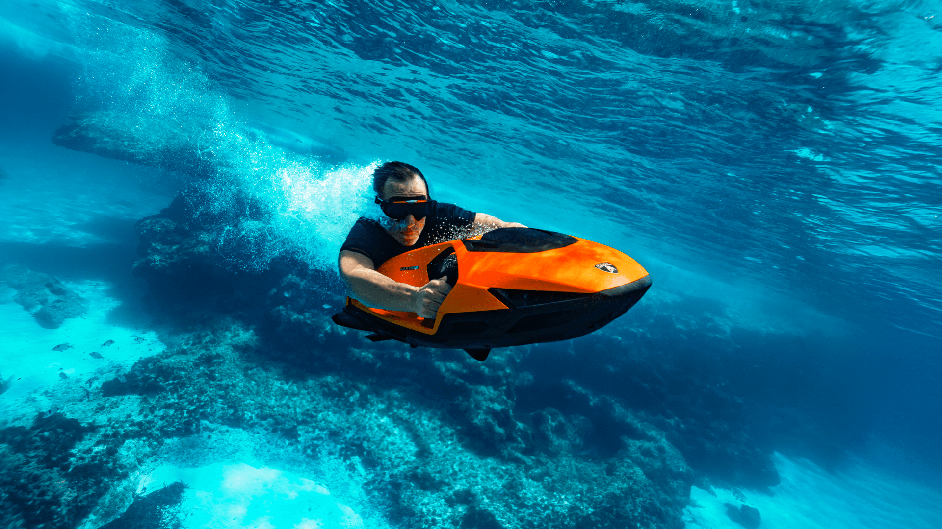 SEABOB SE63 for Automobili Lamborghini, Diving
