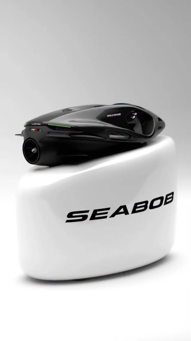 A vision shaped by precision.
 
The SEABOB F9 transforms progressive design into a dynamic experience on the water. Every contour is crafted to guide movement. Every detail is built to enhance control, flow and connection.
 
It is a statement of design, performance and pure emotion.
 
#SEABOB #PorscheDesign #divingscooter #waterscooter