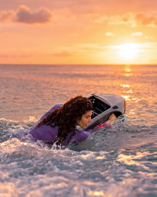 Sunset, speed and open sea.

Creating unforgettable moments on the water. Glide through golden hours with the SEABOB F9. 

Where dynamic performance meets the calm beauty of the ocean. 

#SEABOB #PorscheDesign #boatday #yachttoys