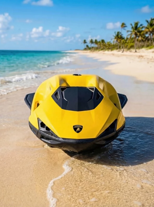 Not made to follow limits – built to erase them.

Coloured in Giallo, the SEABOB SE63 is impossible to ignore and delivers exactly what you expect the moment you hit the water.

Experience incomparable moments and speed that feels like freedom.

#SEABOB #AutomobiliLamborghini #justbreaklimits #waterscooter #yachttoys