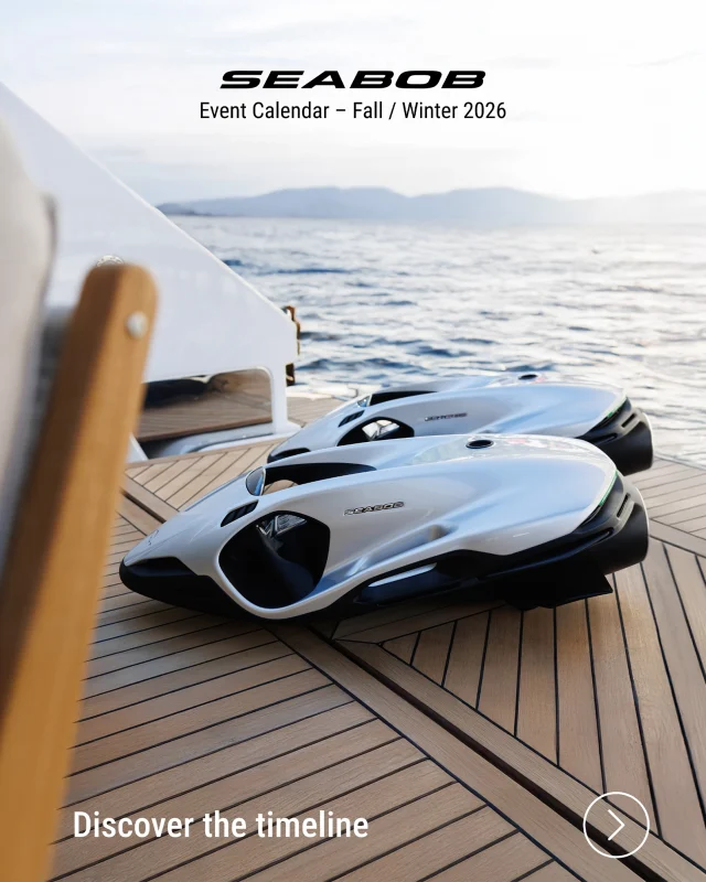 Ready for the boat show season?
 
From iconic yacht shows to unforgettable destinations, SEABOB is ready to make waves.
 
Swipe to discover where you can find us next.
 
#SEABOB #waterscooter #yachting #yachttoys #boatshow