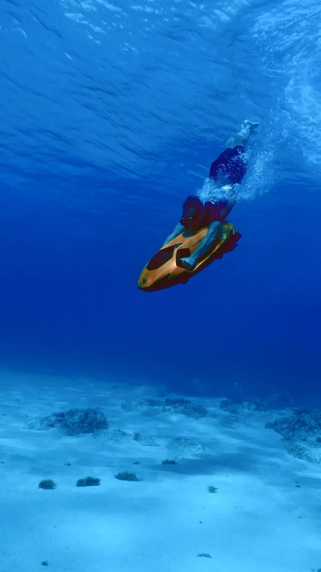 Some follow the waves.
Others dive beneath them.

The SEABOB SE63 for Automobili Lamborghini brings performance into a deeper dimension. With powerful propulsion, precise control and an attitude that stays unmistakable.

Every movement feels sharp, responsive and built for pure underwater driving pleasure.

#SEABOB #AutomobiliLamborghini #yachttoys #waterscooter
