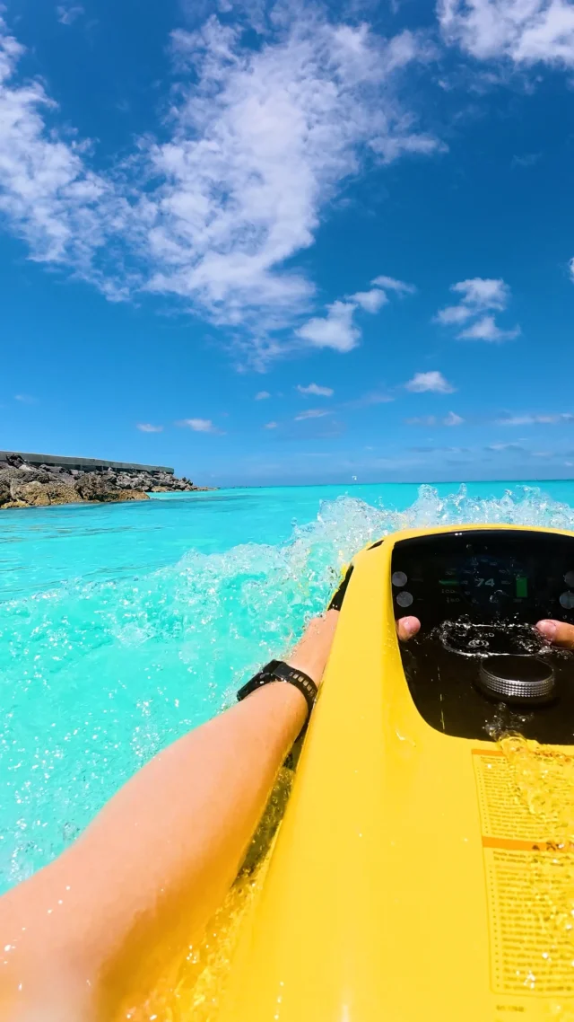Ready when you are. Dive in.

#SEABOB #yachttoys #waterscooter #bahamas